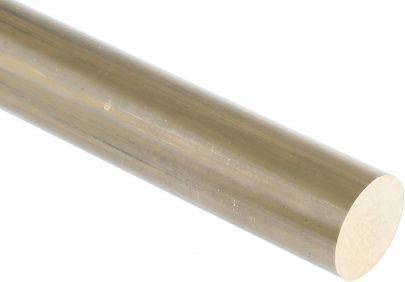 Actual product image Rs Pro Brass rod stock,500mm L 21mm dia
