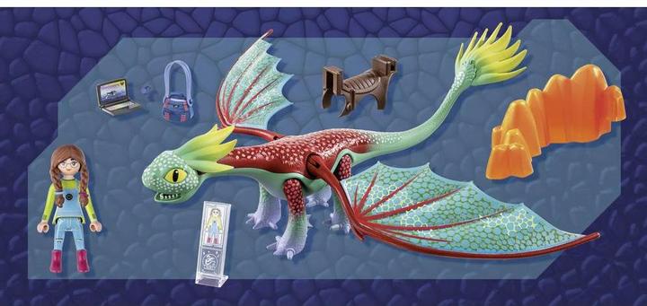 Actual product image Playmobil The Nine Realms- Feathers & Alex (71083, Playmobil Dragons)