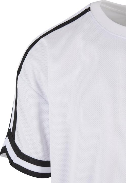 Actual product image Urban Classics Oversized Stripes Mesh Tee - 5280 (XXL)
