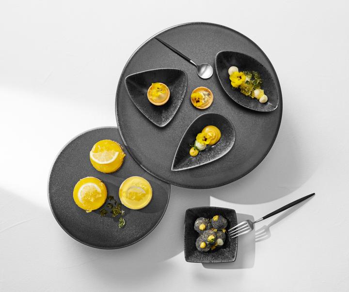 Immagine prodotto ASA Selection grande piatto da torta in ferro nero 35cm