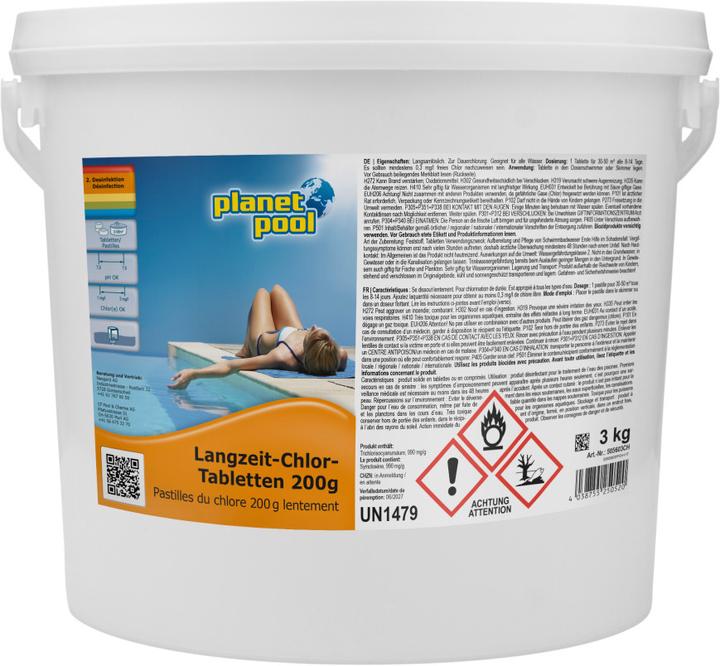 Planet Pool Langzeit-Chlor-Tabletten (3180 g)