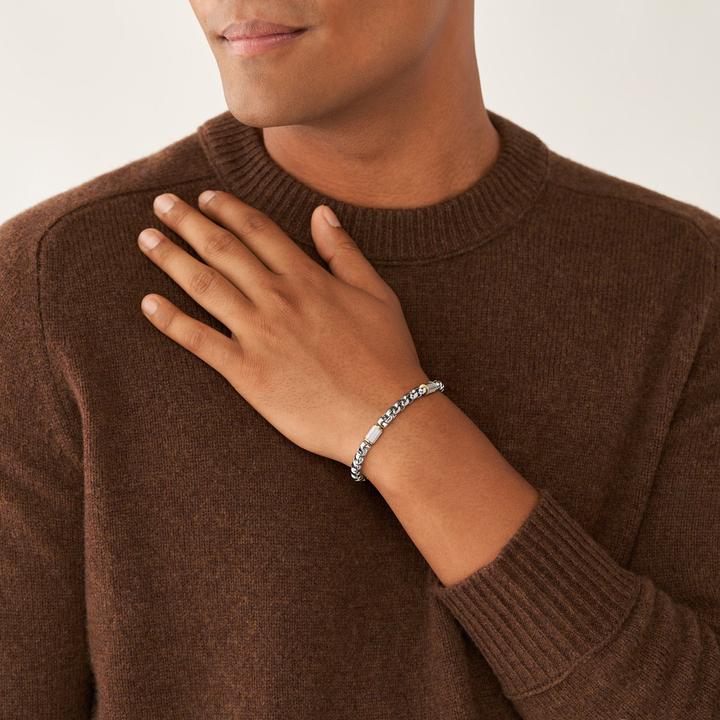 Immagine prodotto Fossil Bracciale gioiello (19.50 cm, Acciaio inossidabile)