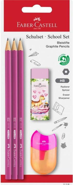 Produktbild Faber-Castell Schulset (HB, 3 x)