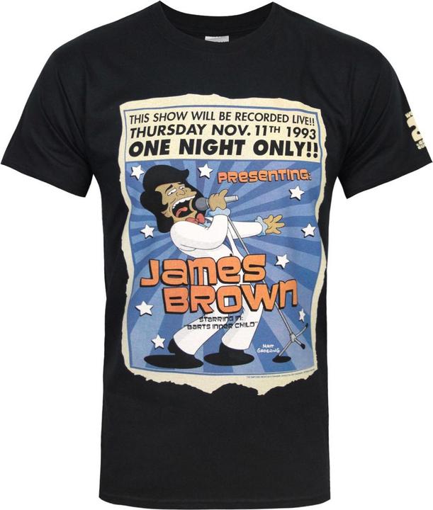The Simpsons James Brown One Night TShirt