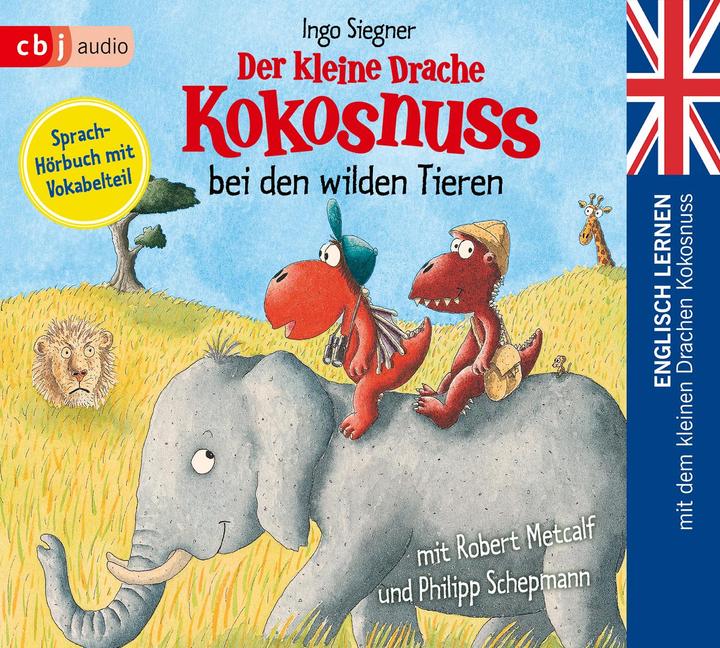 Produktbild Der kleine Drache Kokosnuss bei den wilden Tieren (Ingo Siegner, Robert Metcalf, Philipp Schepmann, Deutsch)
