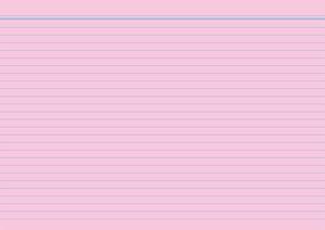 Actual product image Rnk Index cards lined A7 (A7, 205 g/m², 100 x)