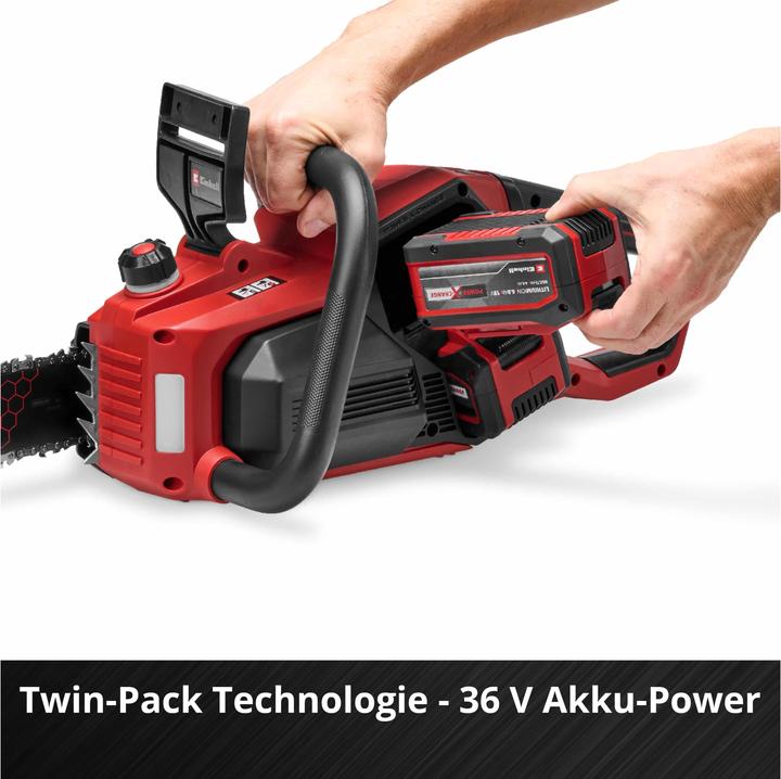 Actual product image Einhell GP-LC 36/40 Li BL-Solo cordless chainsaw (Battery chain saw)
