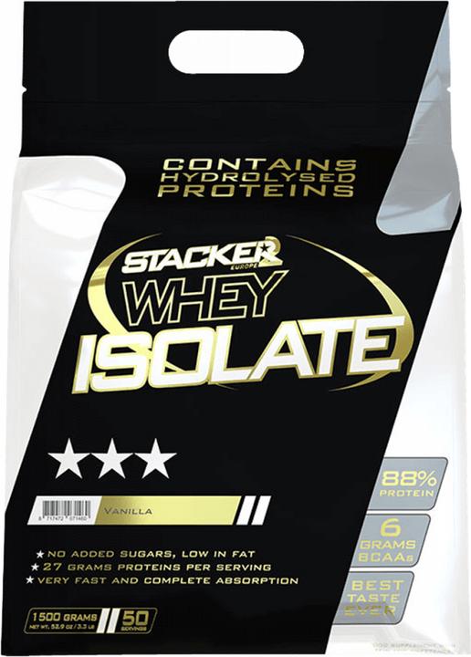 Stackers Whey Isolate (Vanilla, 1 pcs., 1500 g)