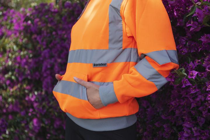 Immagine prodotto Korntex Felpa con cappuccio Hi-Vis (XXL)