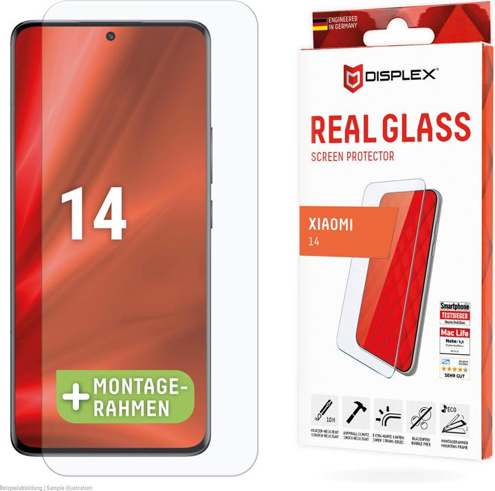 Displex Real Glass, 2D Panzerglas (1 Piece, Xiaomi 14)