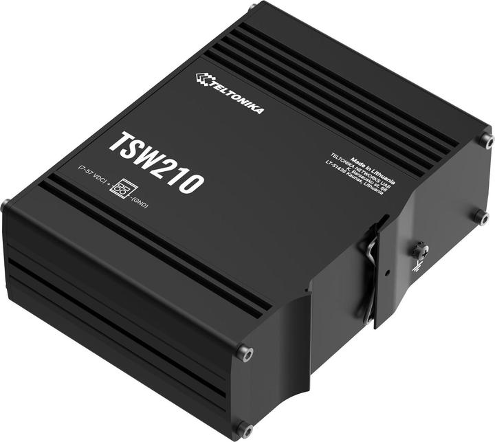 Produktbild Teltonika Tsw210 Unmanaged Industrial Switch (10 Ports)