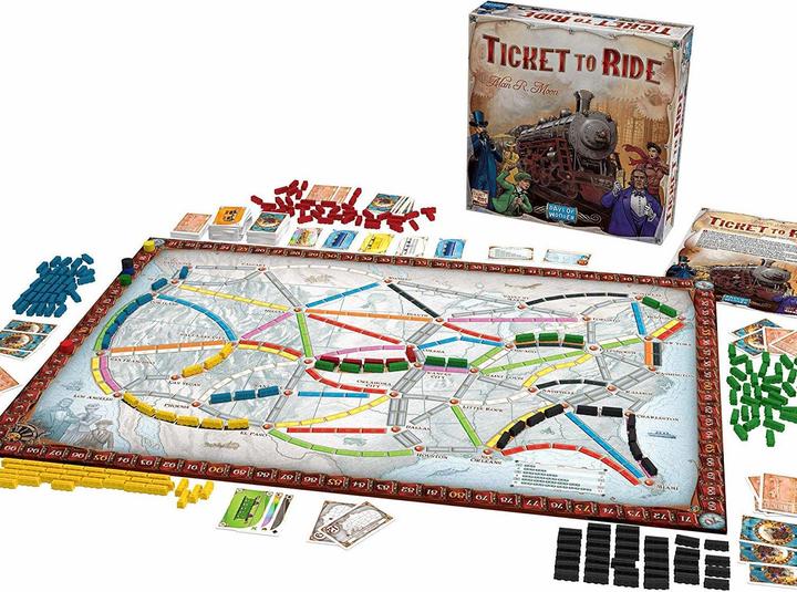 Actual product image Enigma Ticket to Ride - USA (Nordic) (DOW7201S) (English)