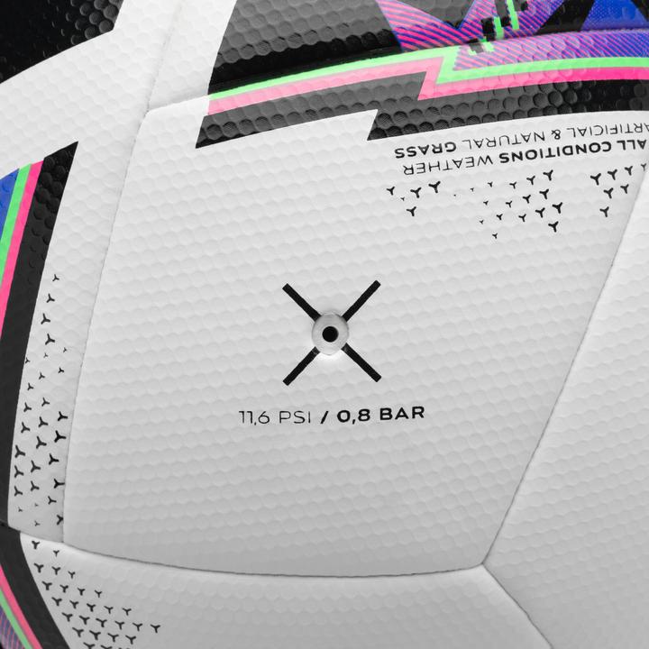 Produktbild Kipsta Fussball Trainingsball Grösse 5 Hybrid 2 - FIFA Quality Match Ball weiss (5)