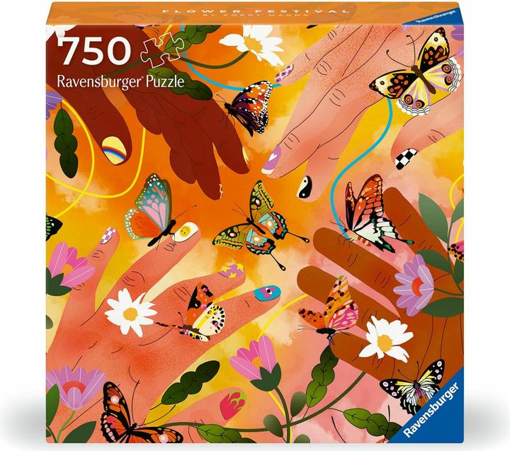 Produktbild Ravensburger Puzzle 12001200 - Flower Festival - Art&Soul- 750 Teile Puzzle für Erwachsene und (750 Teile)