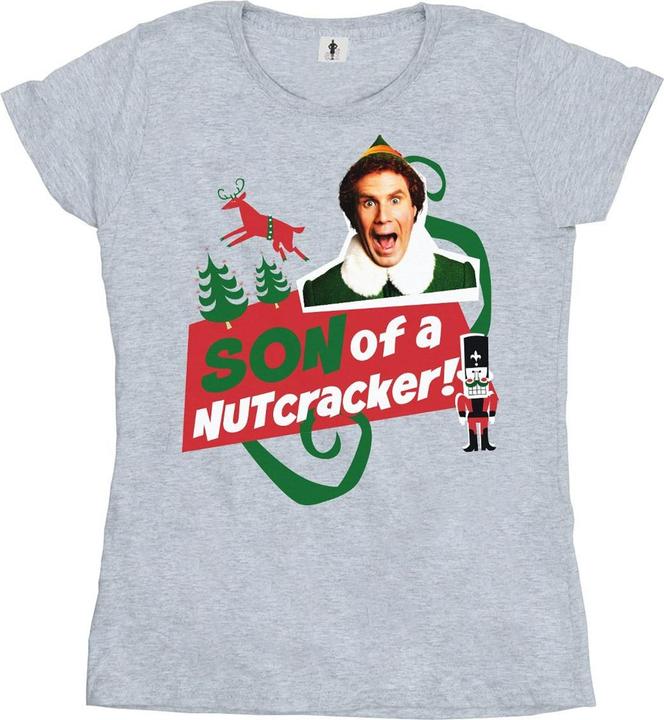Immagine prodotto Elf Son Of A Nutcracker Maglietta Donna (M)