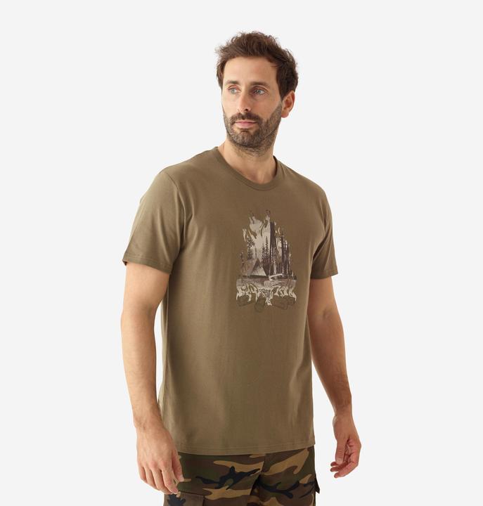 Solognac T-Shirt 100 Baumwolle Bushcraft