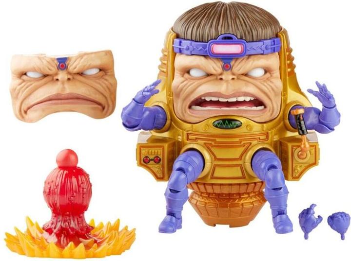 Actual product image Hasbro Marvel Legends Series Avengers 15 cm tall M.O.D.O.K. figure and 4 accessories for fans aged 4 and up