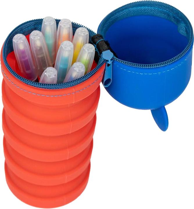 Actual product image Mickey Mouse Pencil holder red 6.5 x 19 x 6.5 cm