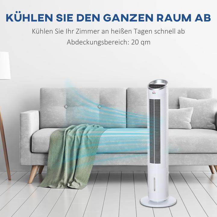 Actual product image Homcom Air cooler with ice boxes