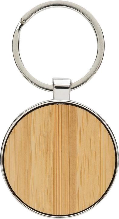 Actual product image Xd Collection Round Zinc Alloy Recycled Keyring