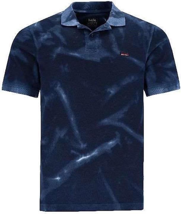 Hajo Poloshirt Batik Effekt Kurzarmshirt mit Polokragen