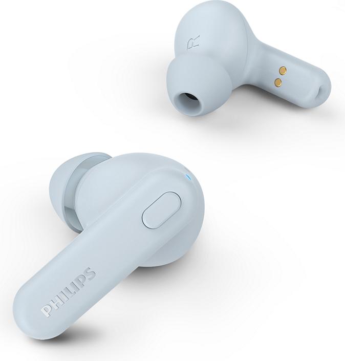 Image du produit Philips TAT1108BL Casque/écouteur Sans fil Appels intra-auriculaires/Musique Bluetooth Bleu (10 h, Sans fil)