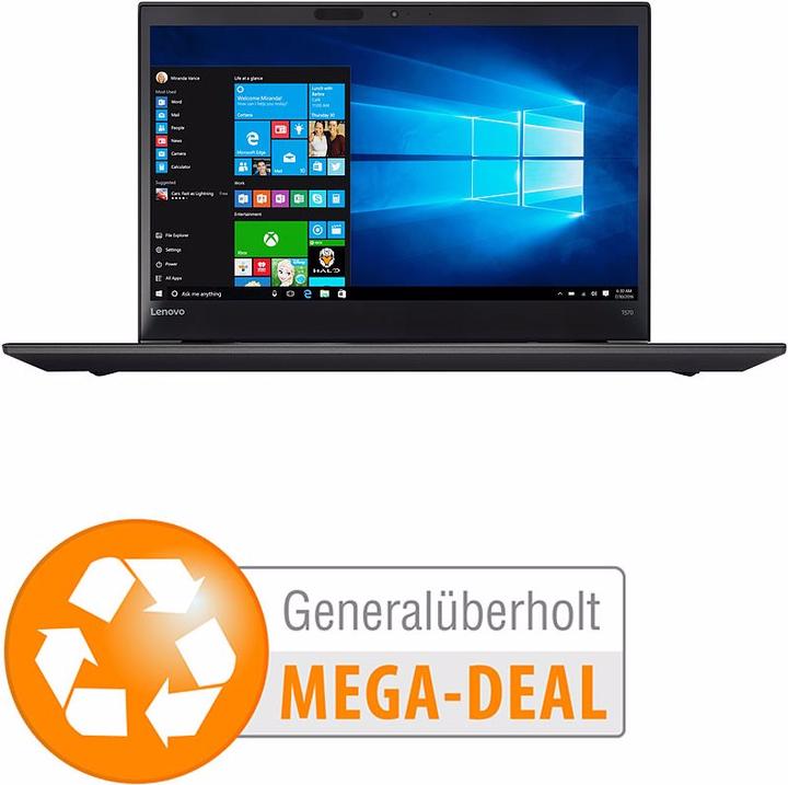 Actual product image Lenovo ThinkPad T570 (16 GB)