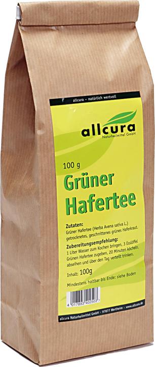 Produktbild Allcura Grüner Hafertee, 100 g Tee (100 g)