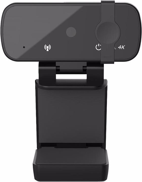 Produktbild Somikon 4K-USB-Webcam mit Linsenabdeckung, Mikrofon und Autofokus