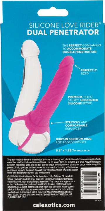 Immagine prodotto CalExotics Penetratore doppio in silicone Love Rider
