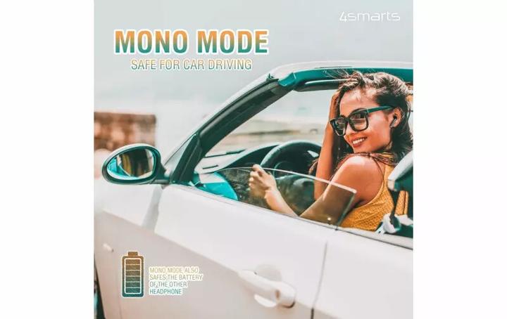 Image du produit 4smarts Ecouteurs intra-auriculaires Eara Twin Blanc (pas de réduction du bruit, 3 h, Sans fil)