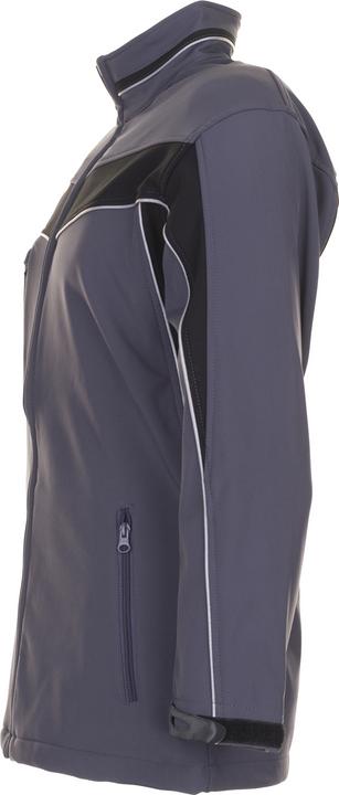 Actual product image Planam Plaline work jacket softshell jacket slate black size L (L)