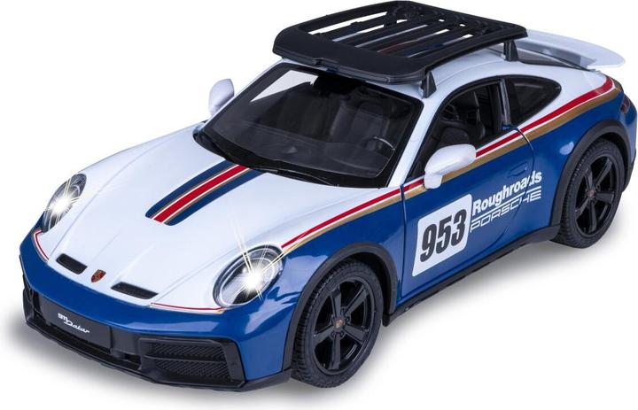 Produktbild Blau Porsche 911 Dakar Performance 1:14 2,4GHz Tür manuell