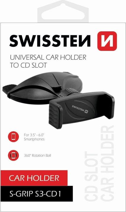 Actual product image Swissten Car Mount S-GRIP S3-CD1