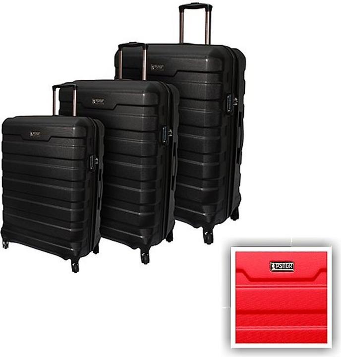 Psngr Chicago 3tlg. Kofferset (241 l, Handgepäck (bis 50l))