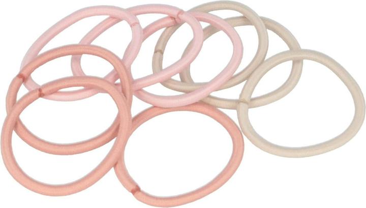 Immagine prodotto Parsa Beauty Fascetta per capelli PARSA, rosa-beige 5,00 cm, 9 pezzi. (Elastico per capelli)