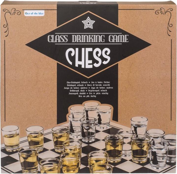 Actual product image Out of the blue Drinking game chess