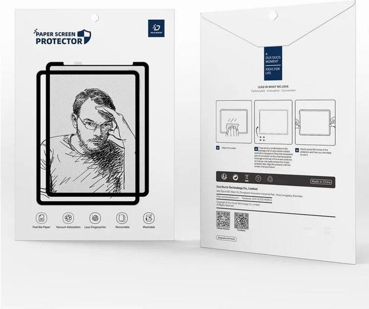 Produktbild Dux Ducis Naad Series Paperlike Film Schutzfolie (1 Stück, Galaxy Tab S10+, S9+, S8+, S7+)