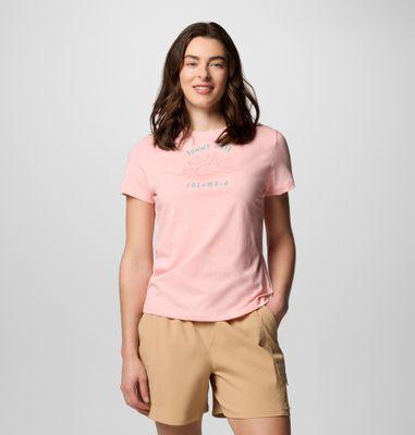 Actual product image Columbia Women's Ruby Springs™ Graphic Fitted Technical T-Shirt (XS)