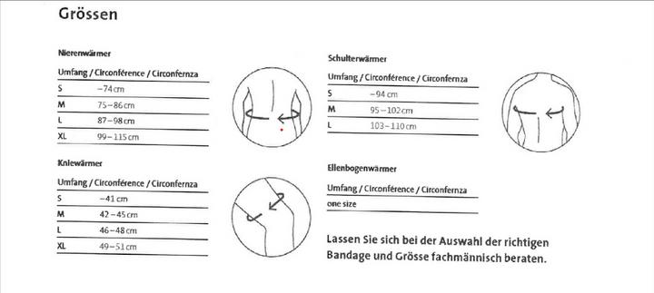 Actual product image Emosan Kidney warmer (S)