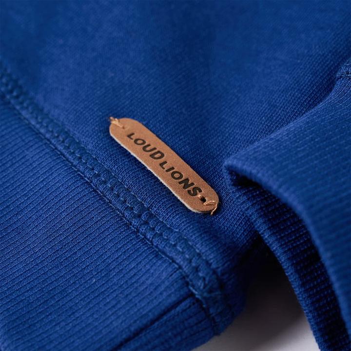 Produktbild VidaXL Kinder-Kapuzenpullover Dunkelblau 140,Material: 92 (140)