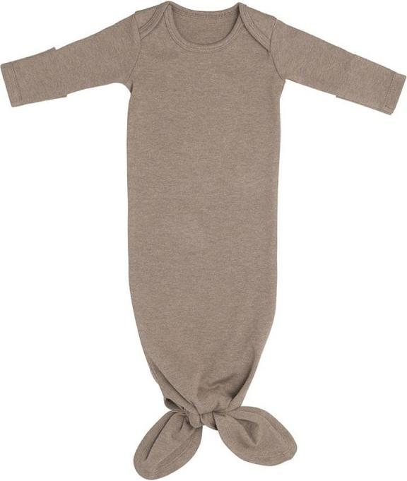 Actual product image Baby's only Babys only knotted romper, melange clay, size 50/56 (50)
