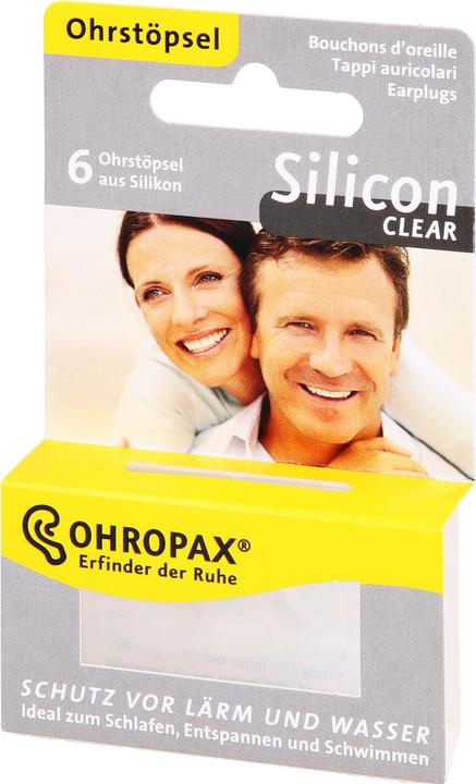 Produktbild Ohropax Silicon Clear (6 x)