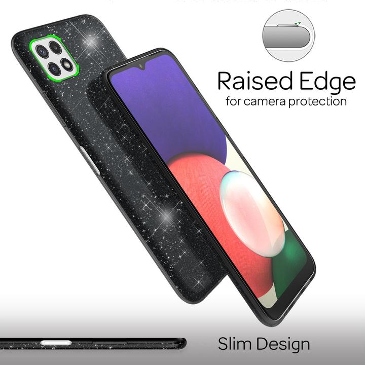 Produktbild Nalia Glitzer Handyhülle (Samsung Galaxy A22 5G)