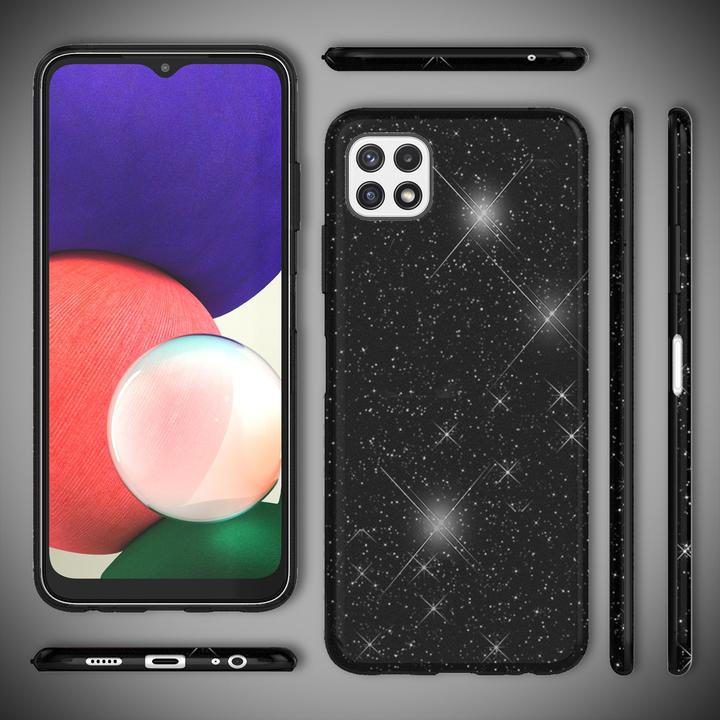 Produktbild Nalia Glitzer Handyhülle (Samsung Galaxy A22 5G)