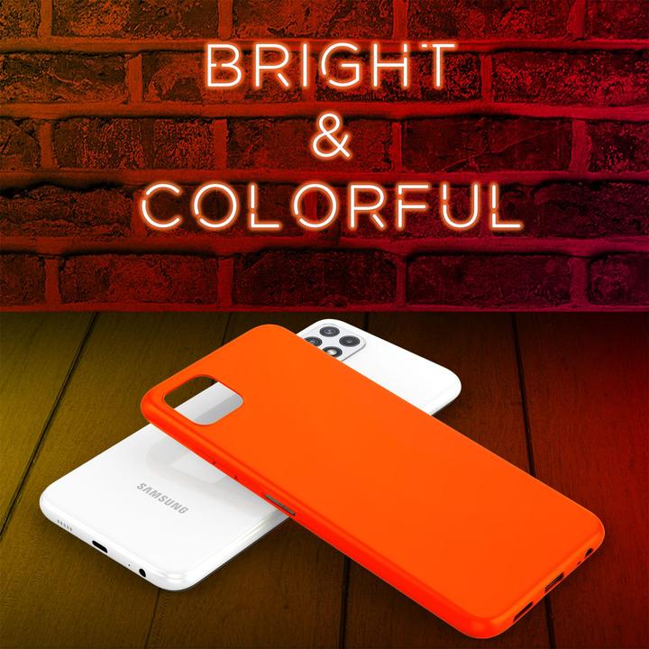 Produktbild Nalia Neon Silikon Handyhülle (Samsung Galaxy A22 5G)
