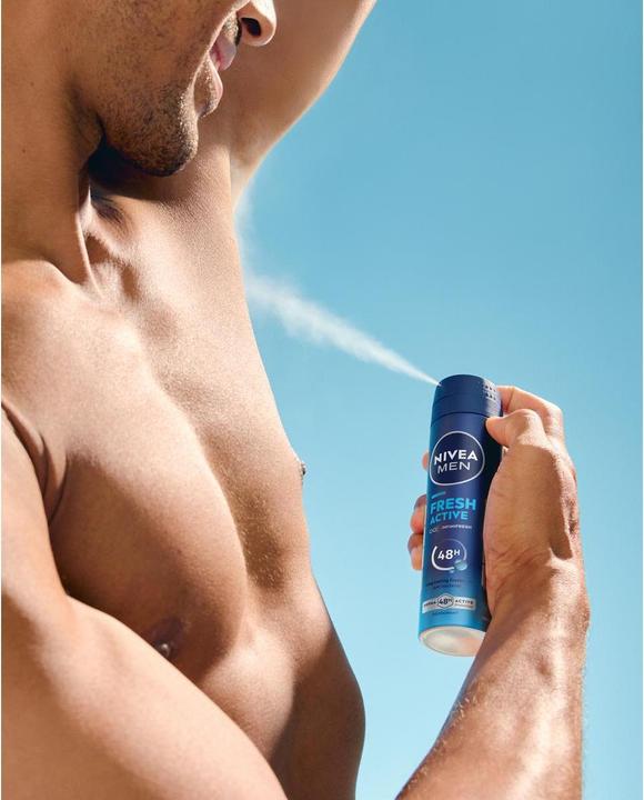 Actual product image NIVEA MEN Fresh Active Spray (Spray, 150 ml)
