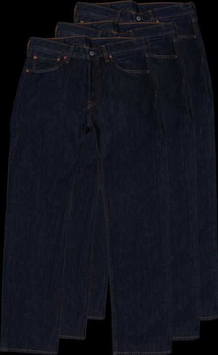 Produktbild Levis 501 Jeans Straight Fit rinse 3-Pack (W42/L30)