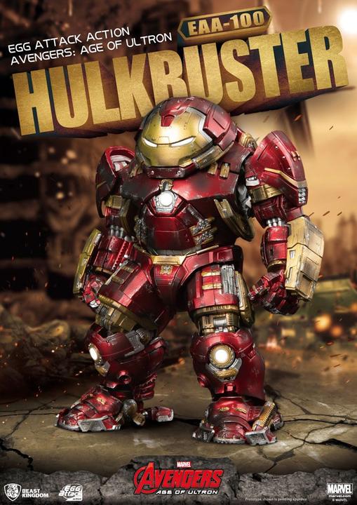 Actual product image Beast Kingdom Avengers - Age of Ultron "Hulkbuster" Egg Attack Figure