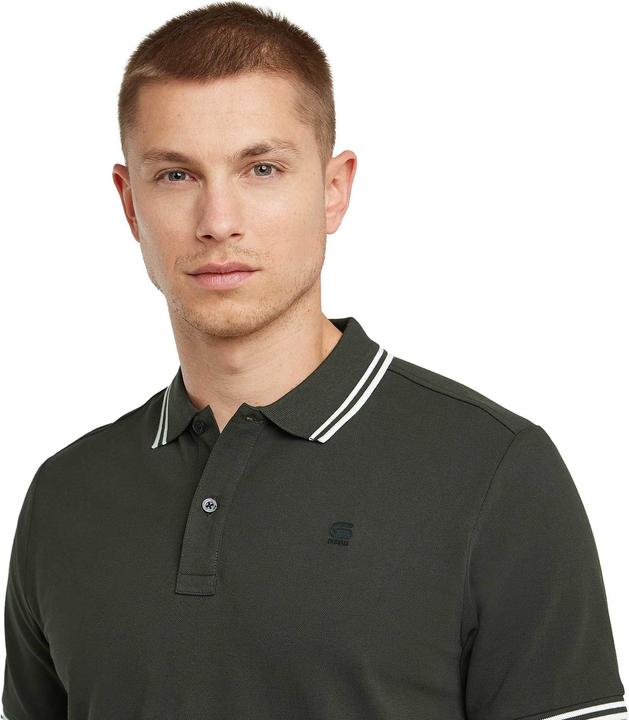 Actual product image G-Star Dunda Slim Stripe Polo (XL)